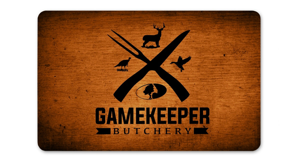GameKeeper Butchery Gift Card Mossy Oak Gamekeeper Butchery