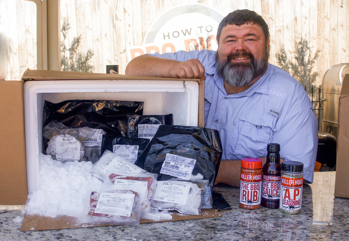 HowToBBQRight Wild Boar Package Mossy Oak Gamekeeper Butchery