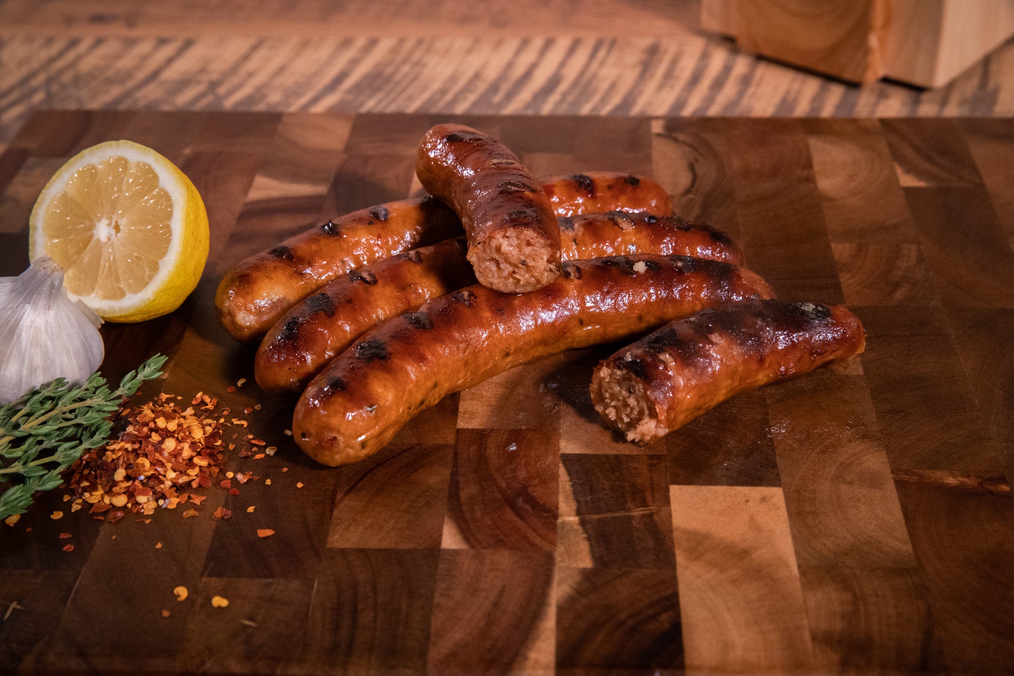 Alligator Smoked Andouille Sausage – Mossy Oak Gamekeeper Butchery