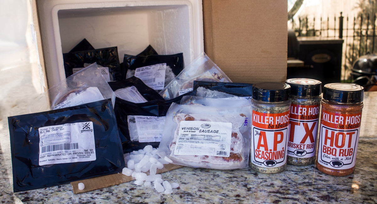 HowToBBQRight Wild Game Sampler Package – Mossy Oak Gamekeeper Butchery