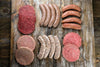 Wild Game Burgers and Brats Package