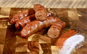Bison with Chipotle Pepper Sausage